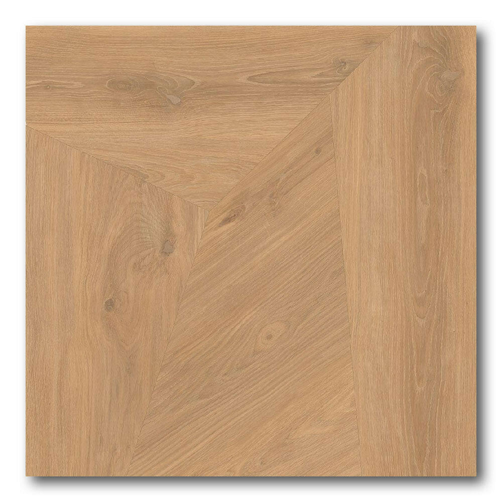 32x32 Evera Havana Tangram Matte Wood Look Porcelain Tile 32x32 Evera Havana Tangram Matte Wood Look Porcelain Tile - American Tile Depot