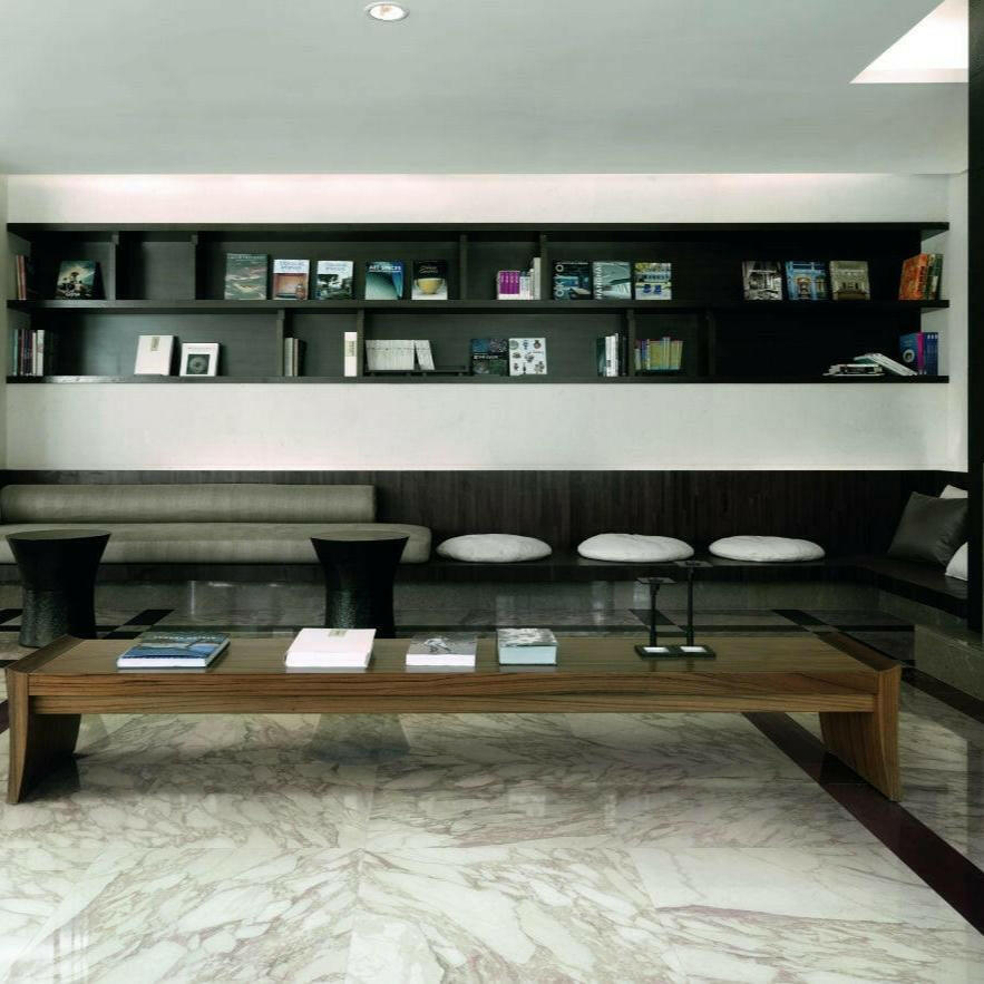 32x32 Lumera Calacatta Nat Matte Marble Look Porcelain Tile 32x32 Lumera Calacatta Nat Matte Marble Look Porcelain Tile - American Tile Depot