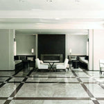 32x32 Lumera Calacatta Nat Matte Marble Look Porcelain Tile 32x32 Lumera Calacatta Nat Matte Marble Look Porcelain Tile - American Tile Depot