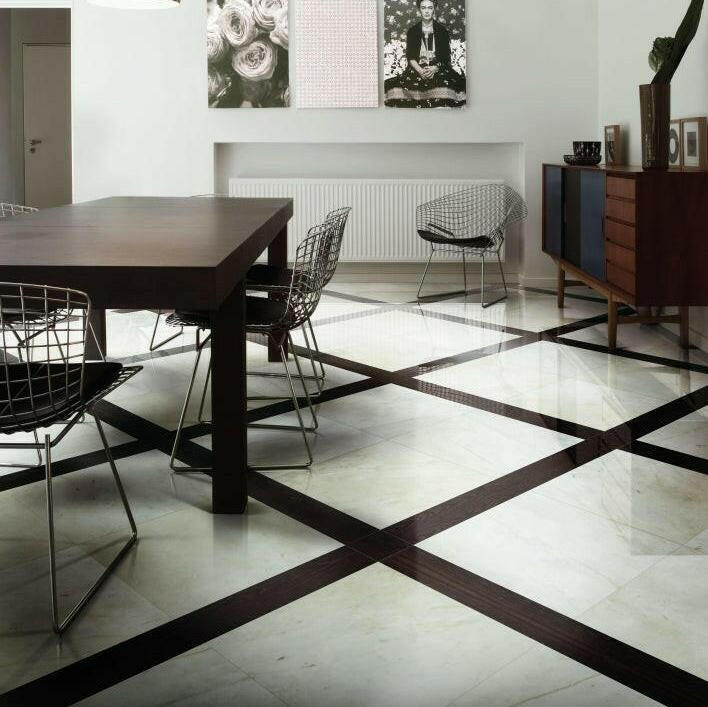 32x32 Lumera Sorrento Luc Polished Marble Look Porcelain Tile 32x32 Lumera Sorrento Luc Polished Marble Look Porcelain Tile - American Tile Depot