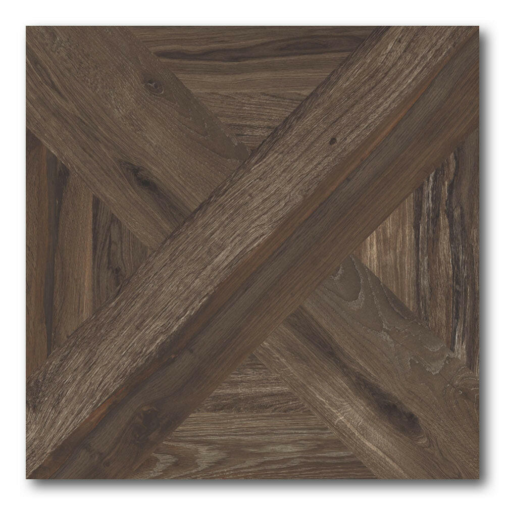 32x32 Thivess Choco Decor Matte Wood Look Porcelain Tile 32x32 Thivess Choco Decor Matte Wood Look Porcelain Tile - American Tile Depot