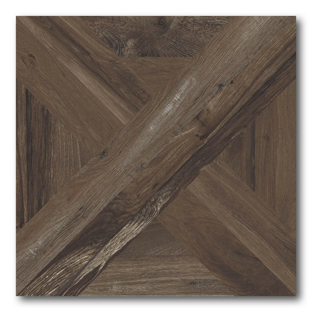 32x32 Thivess Choco Decor Matte Wood Look Porcelain Tile 32x32 Thivess Choco Decor Matte Wood Look Porcelain Tile - American Tile Depot