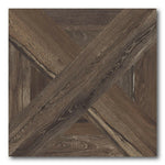 32x32 Thivess Choco Decor Matte Wood Look Porcelain Tile 32x32 Thivess Choco Decor Matte Wood Look Porcelain Tile - American Tile Depot