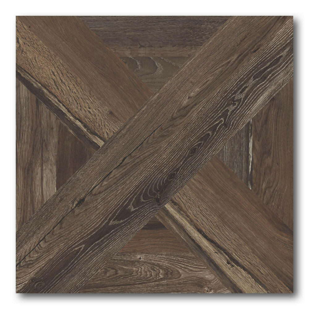 32x32 Thivess Choco Decor Matte Wood Look Porcelain Tile 32x32 Thivess Choco Decor Matte Wood Look Porcelain Tile - American Tile Depot