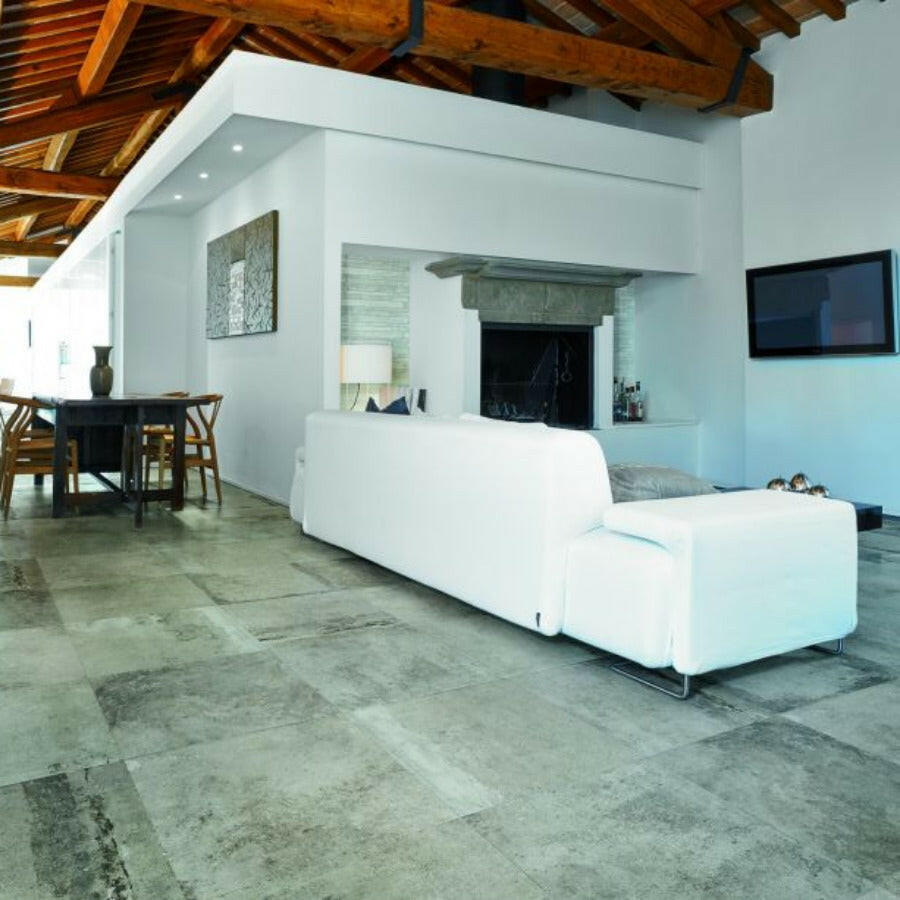 32x32 Torvella Grey Matte Limestone Look Porcelain Tile 32x32 Torvella Grey Matte Limestone Look Porcelain Tile - American Tile Depot