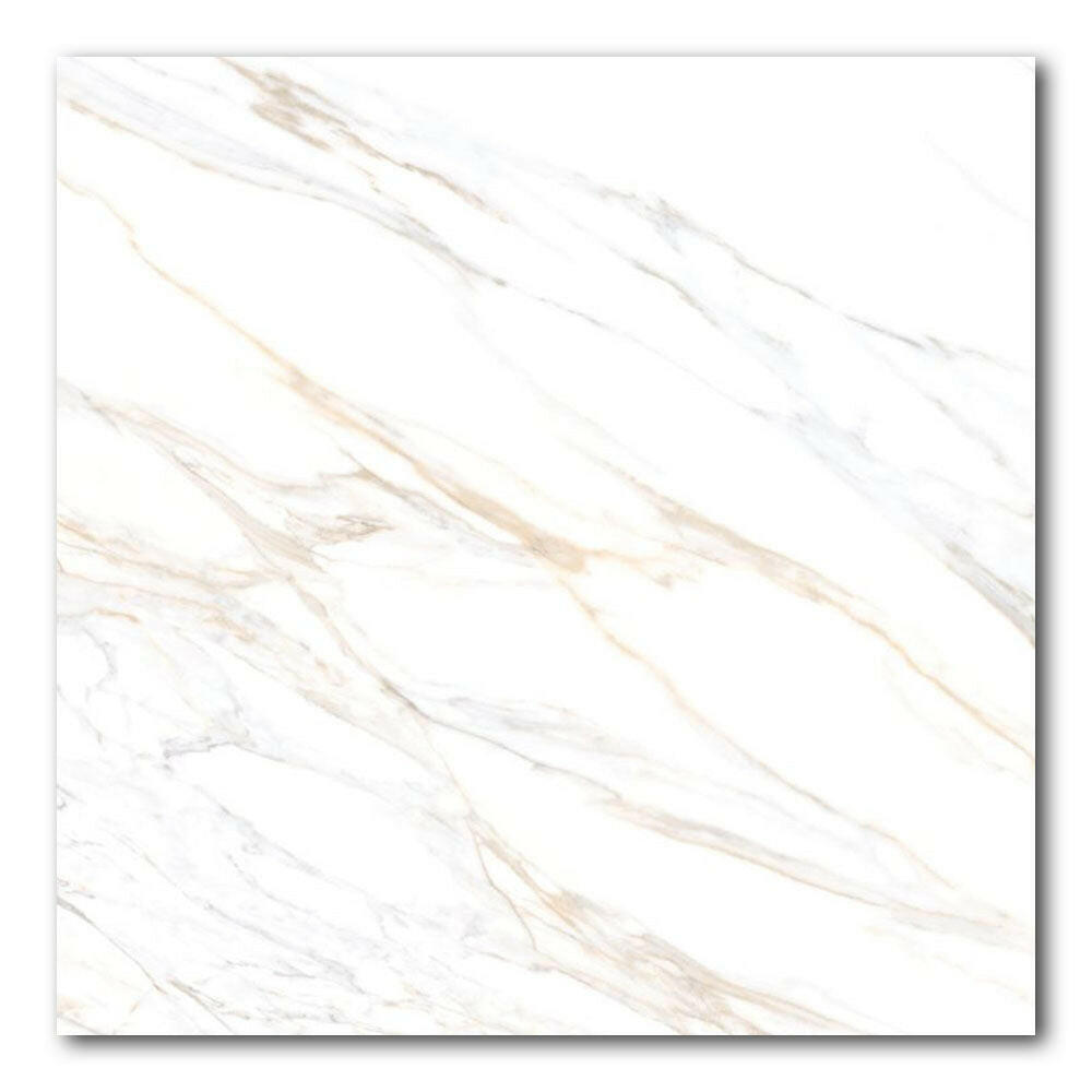 36x36 Gold Calacatta Polished Marble Look Porcelain Tile 36x36 Gold Calacatta Polished Marble Look Porcelain Tile - American Tile Depot