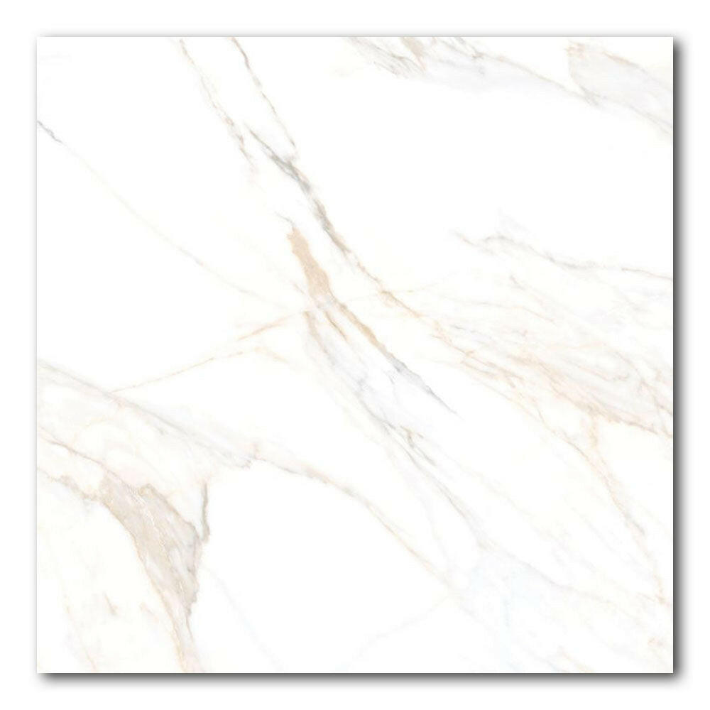 36x36 Gold Calacatta Polished Marble Look Porcelain Tile 36x36 Gold Calacatta Polished Marble Look Porcelain Tile - American Tile Depot