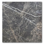 36x36 Laurent Black Matte Marble Look Porcelain Tile 36x36 Laurent Black Matte Marble Look Porcelain Tile - American Tile Depot