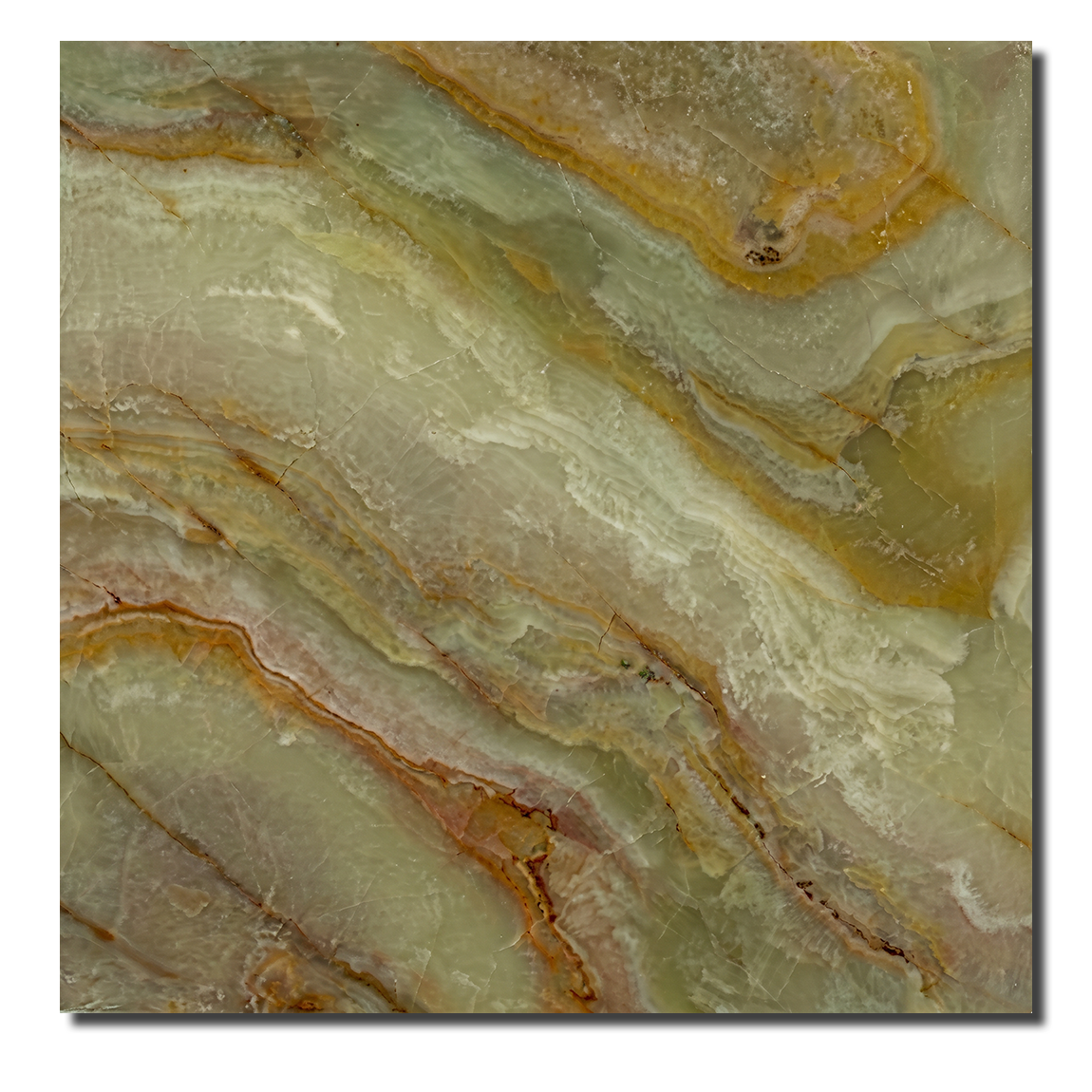 12x12 Green Onyx Polished Tile 12x12 Green Onyx Polished Tile - American Tile Depot
