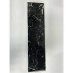 3x12 Black Marquina Marble Look Glass Subway Tile 3x12 Black Marquina Marble Look Glass Subway Tile - American Tile Depot
