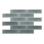3x12 Blue Pasific Waves Glass Subway Tile 3x12 Blue Pasific Waves Glass Subway Tile - American Tile Depot