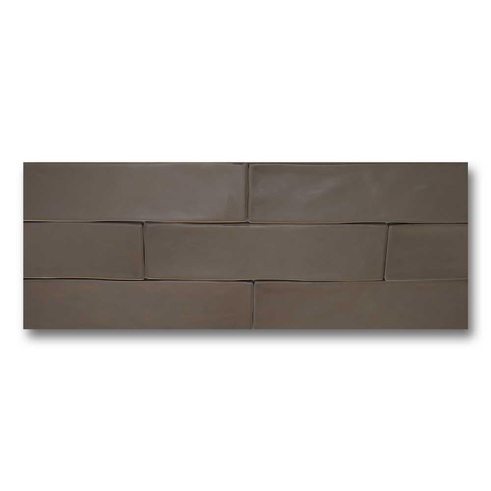 3x12 Bronx Alga Glossy Solid Color Porcelain Tile 3x12 Bronx Alga Glossy Solid Color Porcelain Tile - American Tile Depot