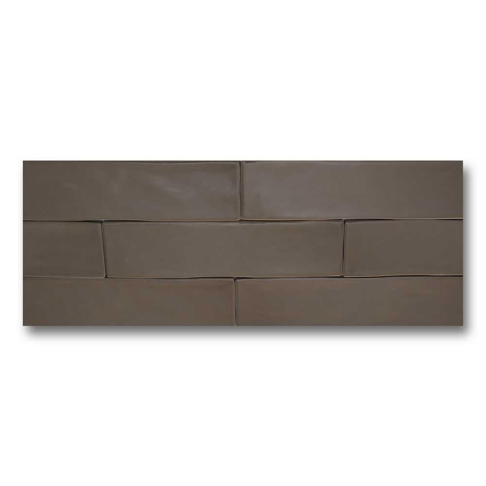 3x12 Bronx Alga Glossy Solid Color Porcelain Tile 3x12 Bronx Alga Glossy Solid Color Porcelain Tile - American Tile Depot