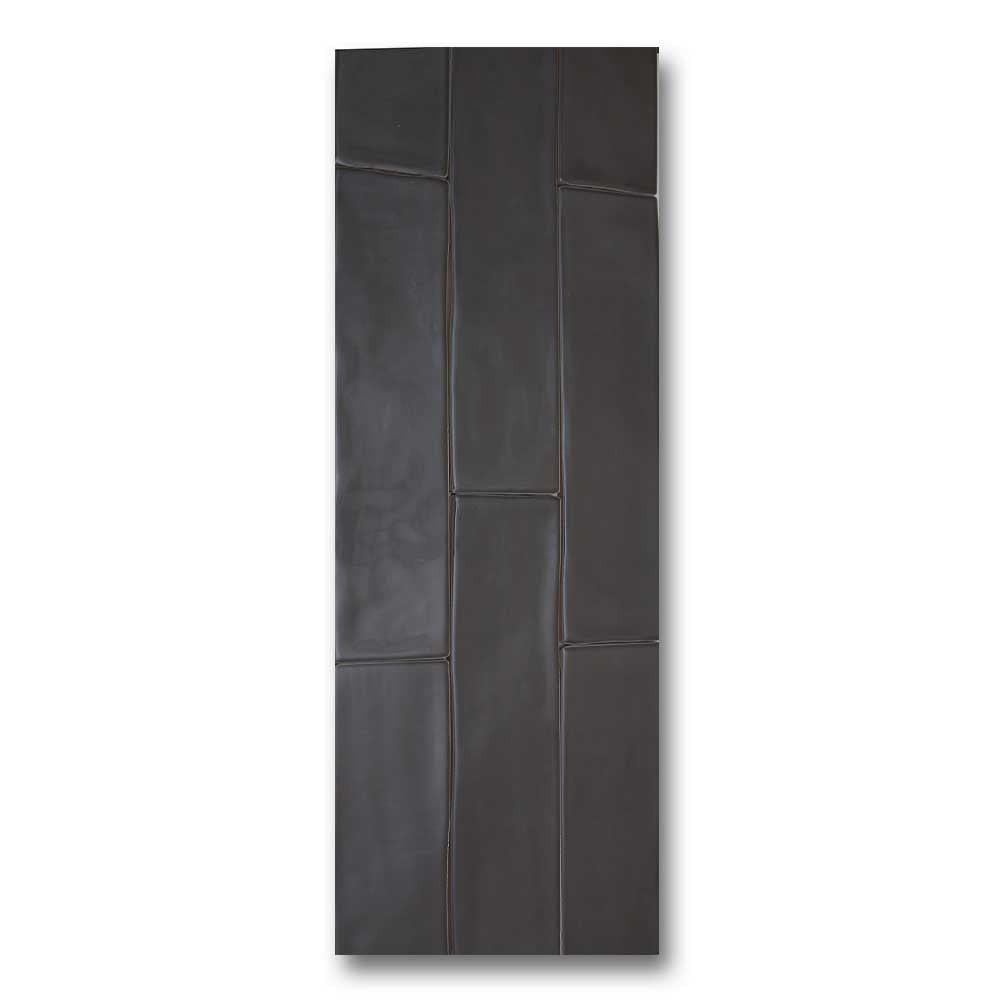 3x12 Bronx Gris Glossy Solid Color Porcelain Tile 3x12 Bronx Gris Glossy Solid Color Porcelain Tile - American Tile Depot