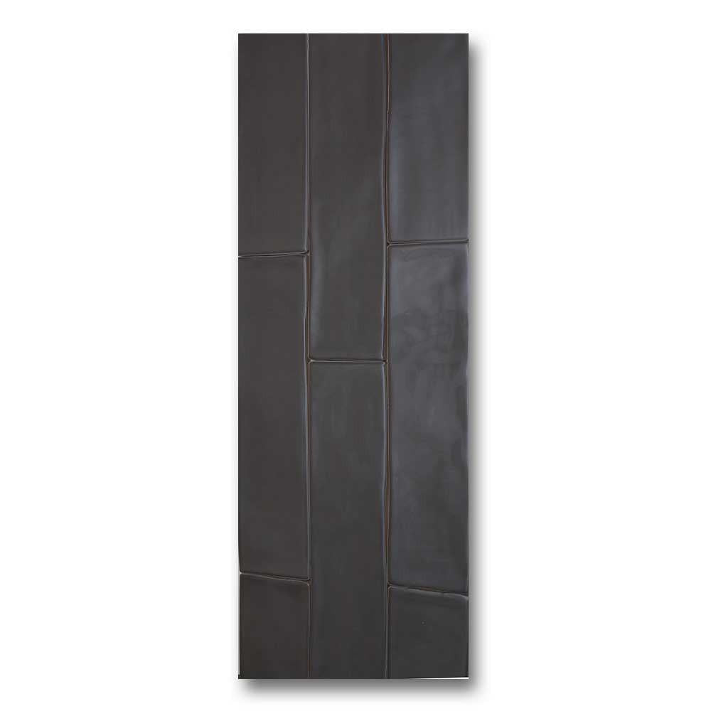 3x12 Bronx Gris Glossy Solid Color Porcelain Tile 3x12 Bronx Gris Glossy Solid Color Porcelain Tile - American Tile Depot