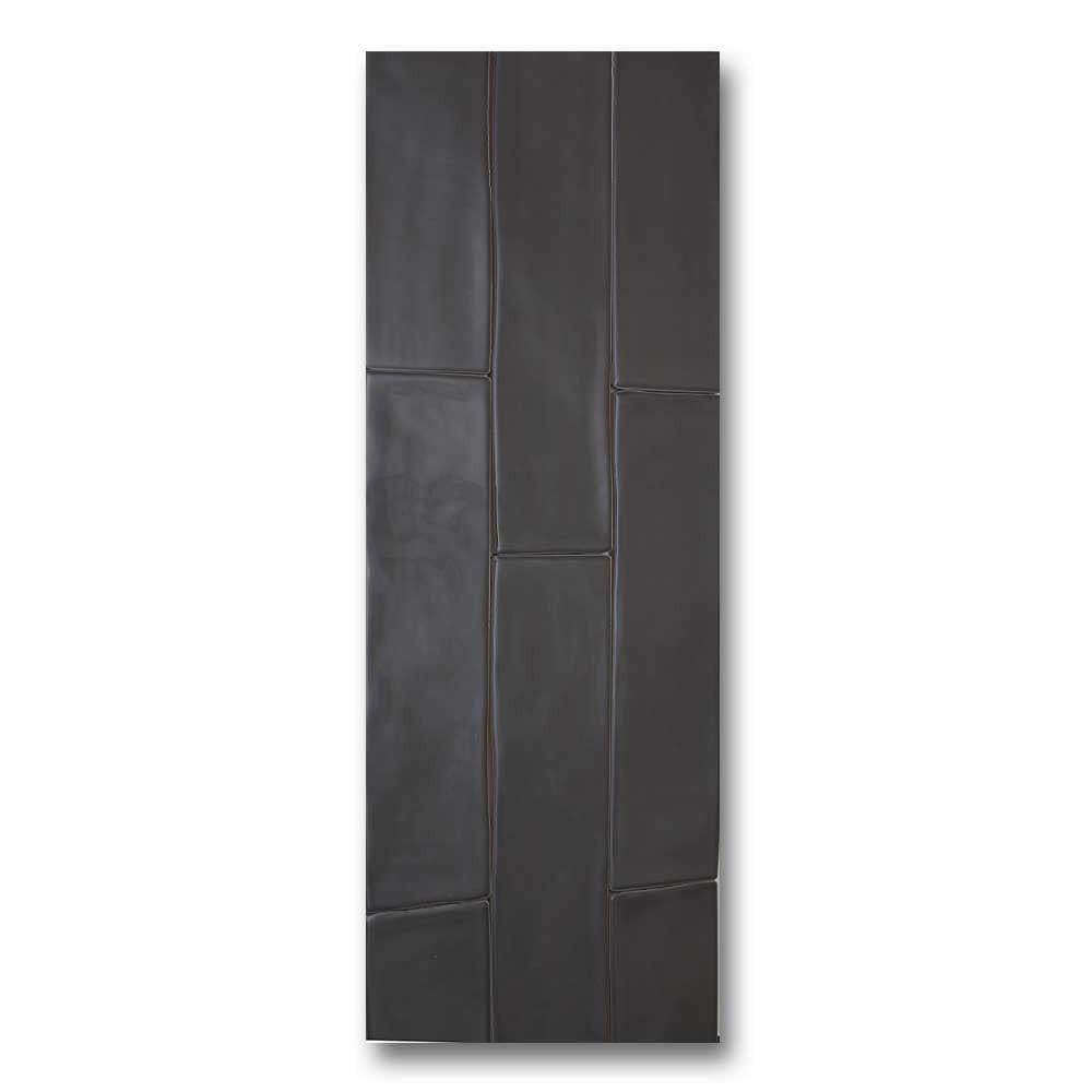 3x12 Bronx Gris Glossy Solid Color Porcelain Tile 3x12 Bronx Gris Glossy Solid Color Porcelain Tile - American Tile Depot