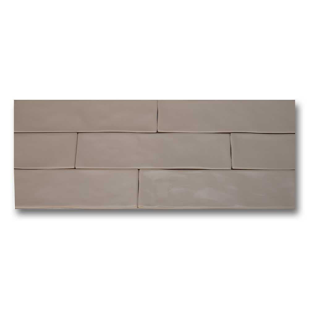3x12 Bronx Hueso Glossy Solid Color Porcelain Tile 3x12 Bronx Hueso Glossy Solid Color Porcelain Tile - American Tile Depot