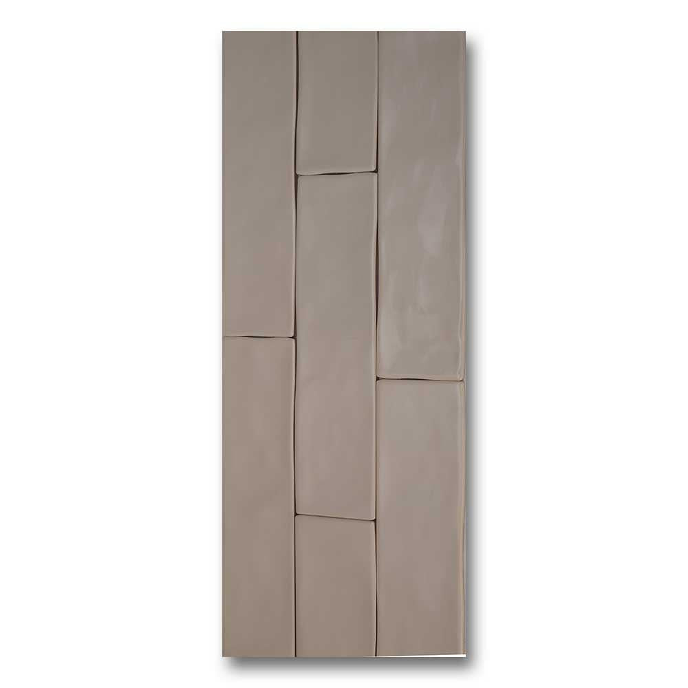 3x12 Bronx Hueso Glossy Solid Color Porcelain Tile 3x12 Bronx Hueso Glossy Solid Color Porcelain Tile - American Tile Depot