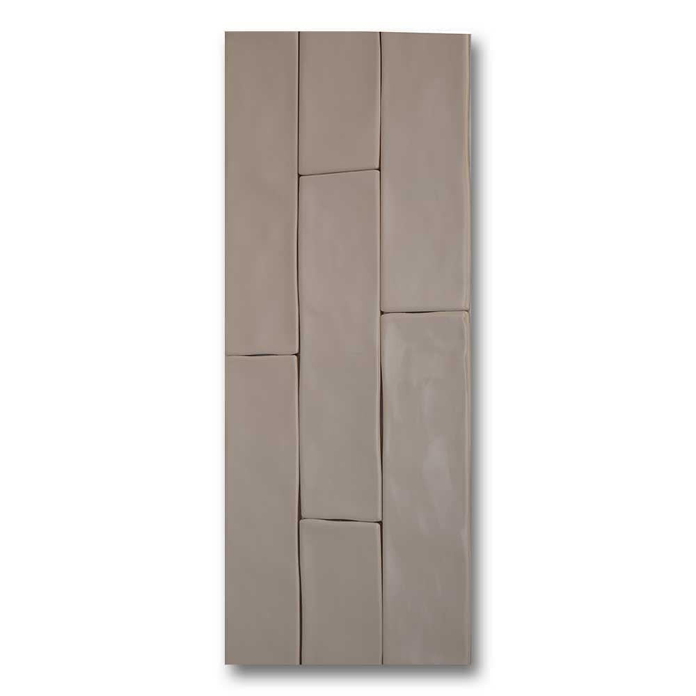 3x12 Bronx Hueso Glossy Solid Color Porcelain Tile 3x12 Bronx Hueso Glossy Solid Color Porcelain Tile - American Tile Depot