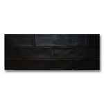 3x12 Bronx Nero Glossy Solid Color Porcelain Tile 3x12 Bronx Nero Glossy Solid Color Porcelain Tile - American Tile Depot
