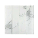 3x12 Calacatta Gold Marble Look Glass Subway Tile 3x12 Calacatta Gold Marble Look Glass Subway Tile - American Tile Depot