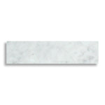 3x12 Carrara White Marble Polished Tile - American Tile Depot