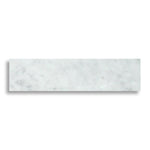 3x12 Carrara White Marble Polished Tile - American Tile Depot