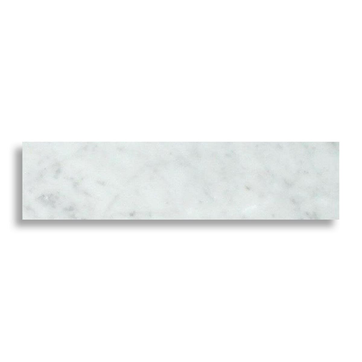 3x12 Carrara White Marble Polished Tile