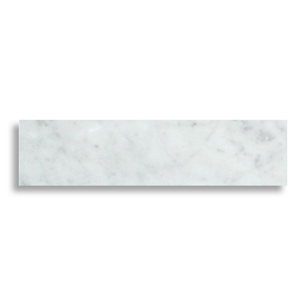 3x12 Carrara White Marble Polished Tile - American Tile Depot