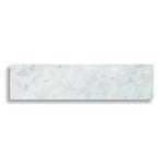 3x12 Carrara White Marble Polished Tile - American Tile Depot