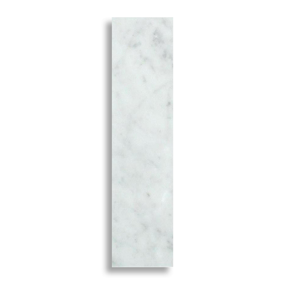 3x12 Carrara White Marble Polished Tile - American Tile Depot