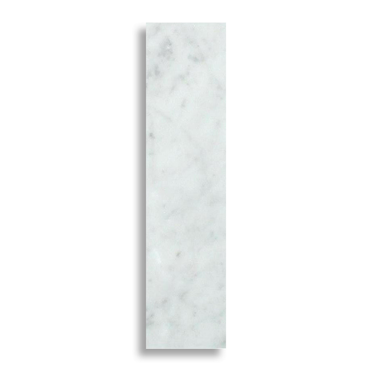 3x12 Carrara White Marble Polished Tile - American Tile Depot