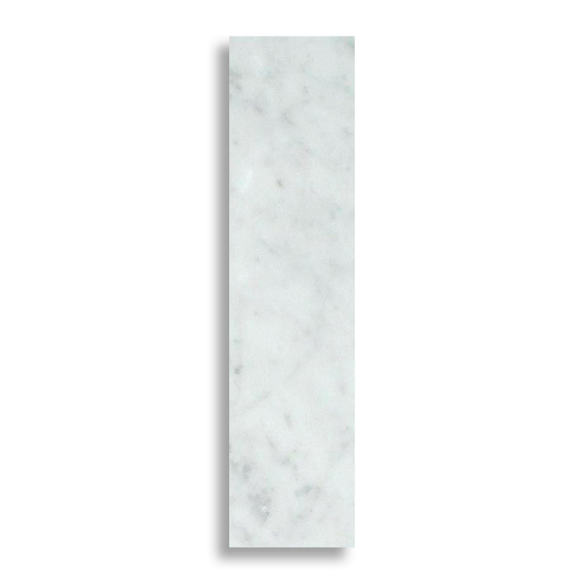 3x12 Carrara White Marble Polished Tile - American Tile Depot