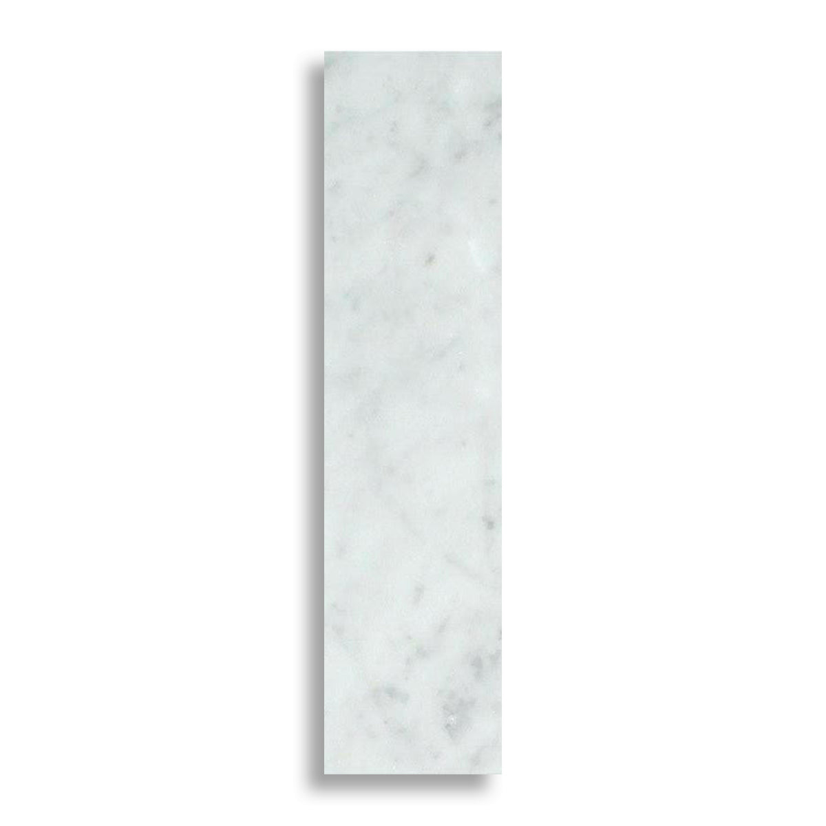 3x12 Carrara White Marble Polished Tile - American Tile Depot