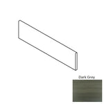 3x12 Evolution Dark Grey Matte Stone Look Porcelain Bullnose Tile 3x12 Evolution Dark Grey Matte Stone Look Porcelain Bullnose Tile - American Tile Depot