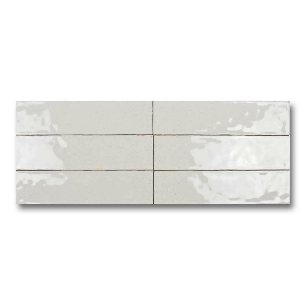 3x12 Faience Biscuit Concrete Look Glossy Ceramic Wall Tile 3x12 Faience Biscuit Concrete Look Glossy Ceramic Wall Tile - American Tile Depot