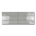 3x12 Faience Tender Gray Concrete Look Matte Ceramic Wall Tile 3x12 Faience Tender Gray Concrete Look Matte Ceramic Wall Tile - American Tile Depot