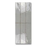 3x12 Faience Tender Gray Concrete Look Matte Ceramic Wall Tile 3x12 Faience Tender Gray Concrete Look Matte Ceramic Wall Tile - American Tile Depot
