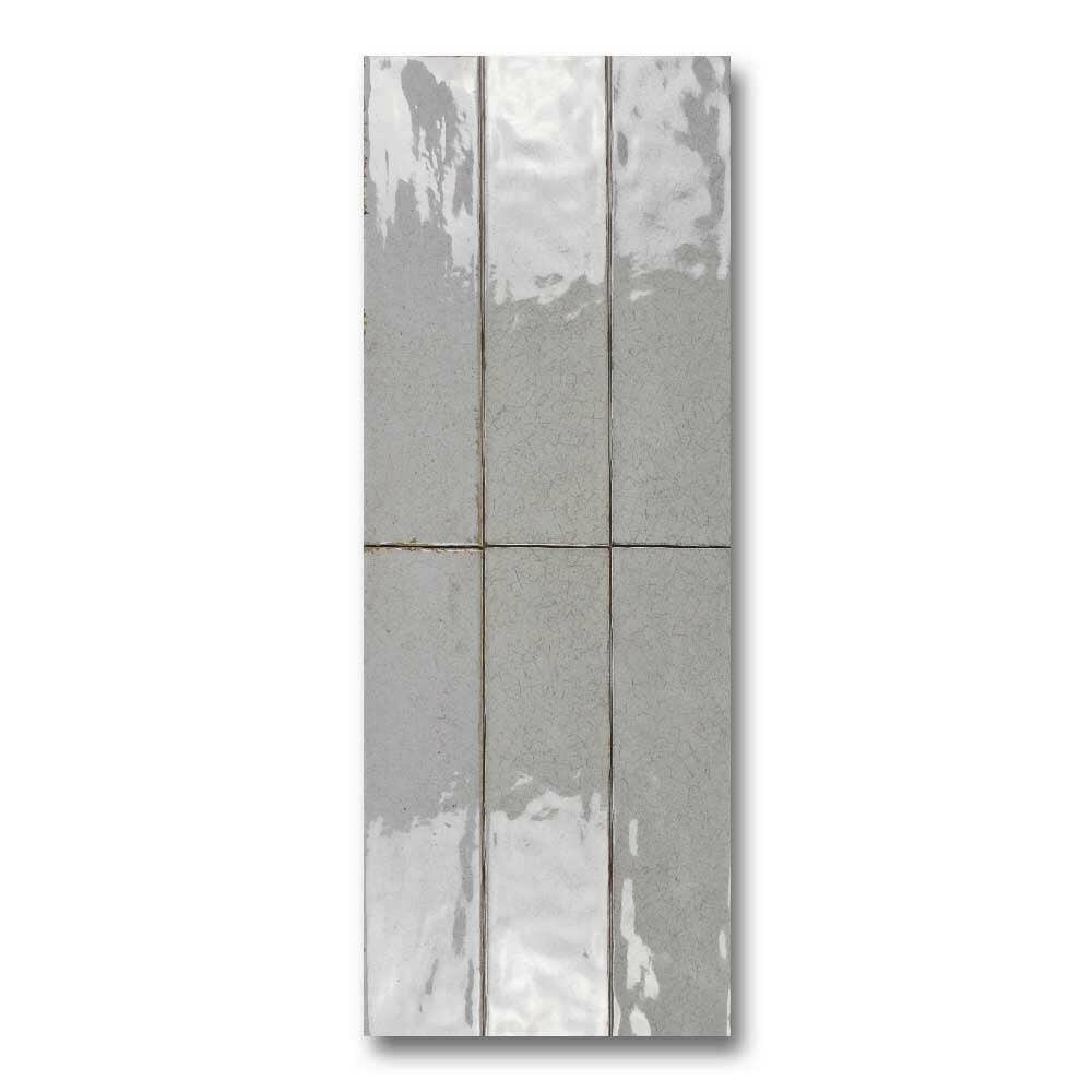 3x12 Faience Tender Gray Concrete Look Matte Ceramic Wall Tile 3x12 Faience Tender Gray Concrete Look Matte Ceramic Wall Tile - American Tile Depot
