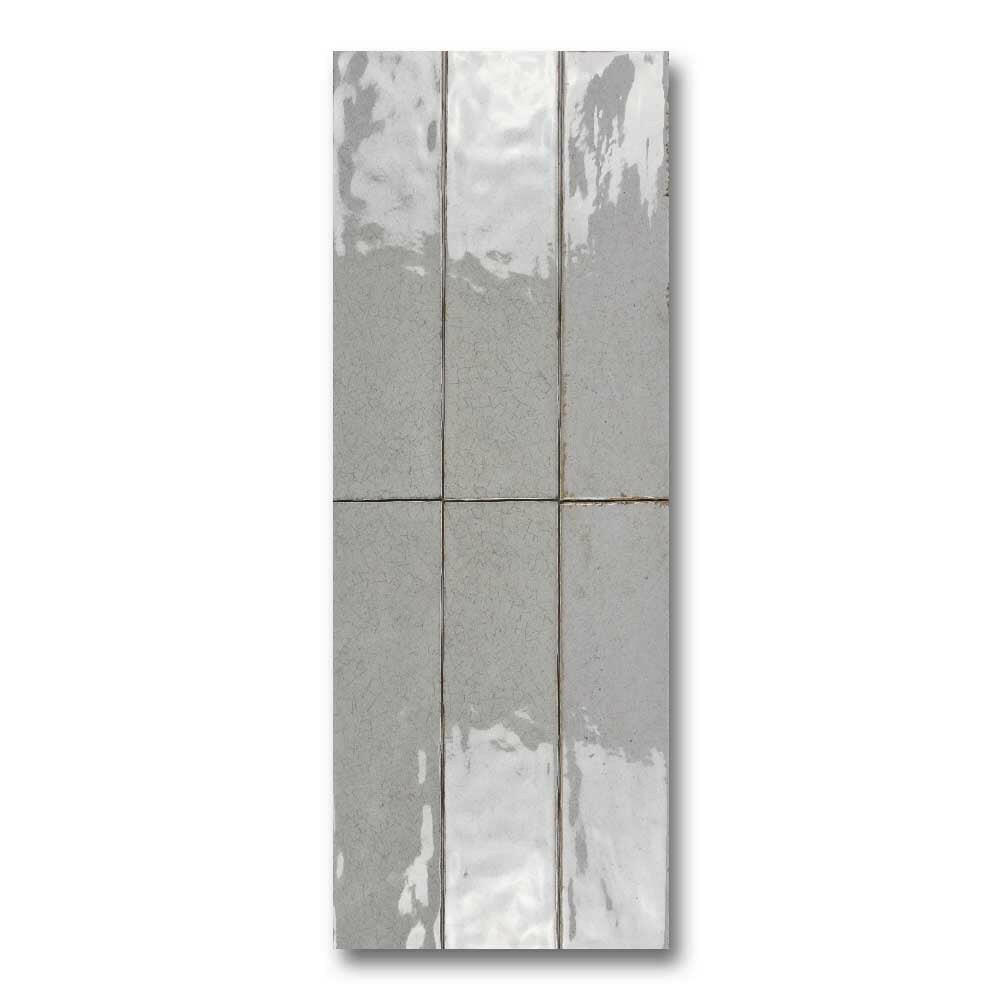 3x12 Faience Tender Gray Concrete Look Matte Ceramic Wall Tile 3x12 Faience Tender Gray Concrete Look Matte Ceramic Wall Tile - American Tile Depot