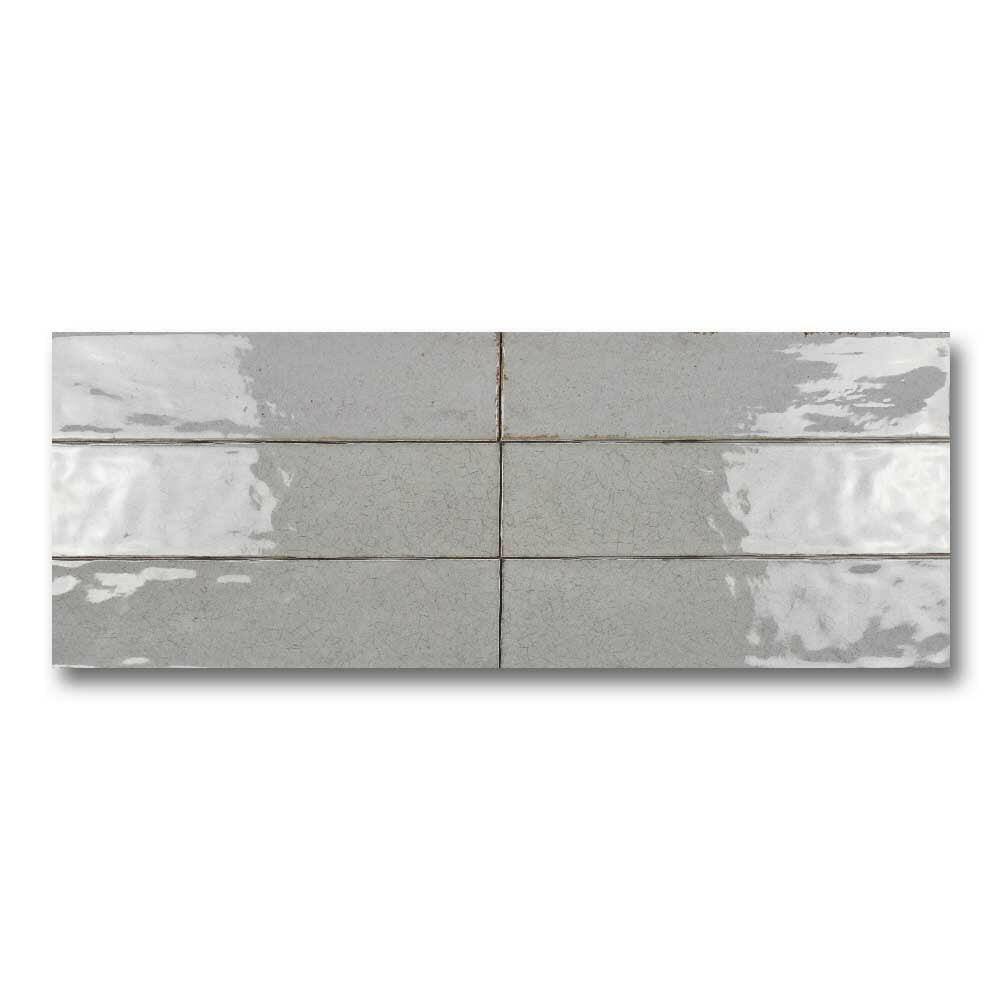 3x12 Faience Tender Gray Concrete Look Matte Ceramic Wall Tile 3x12 Faience Tender Gray Concrete Look Matte Ceramic Wall Tile - American Tile Depot