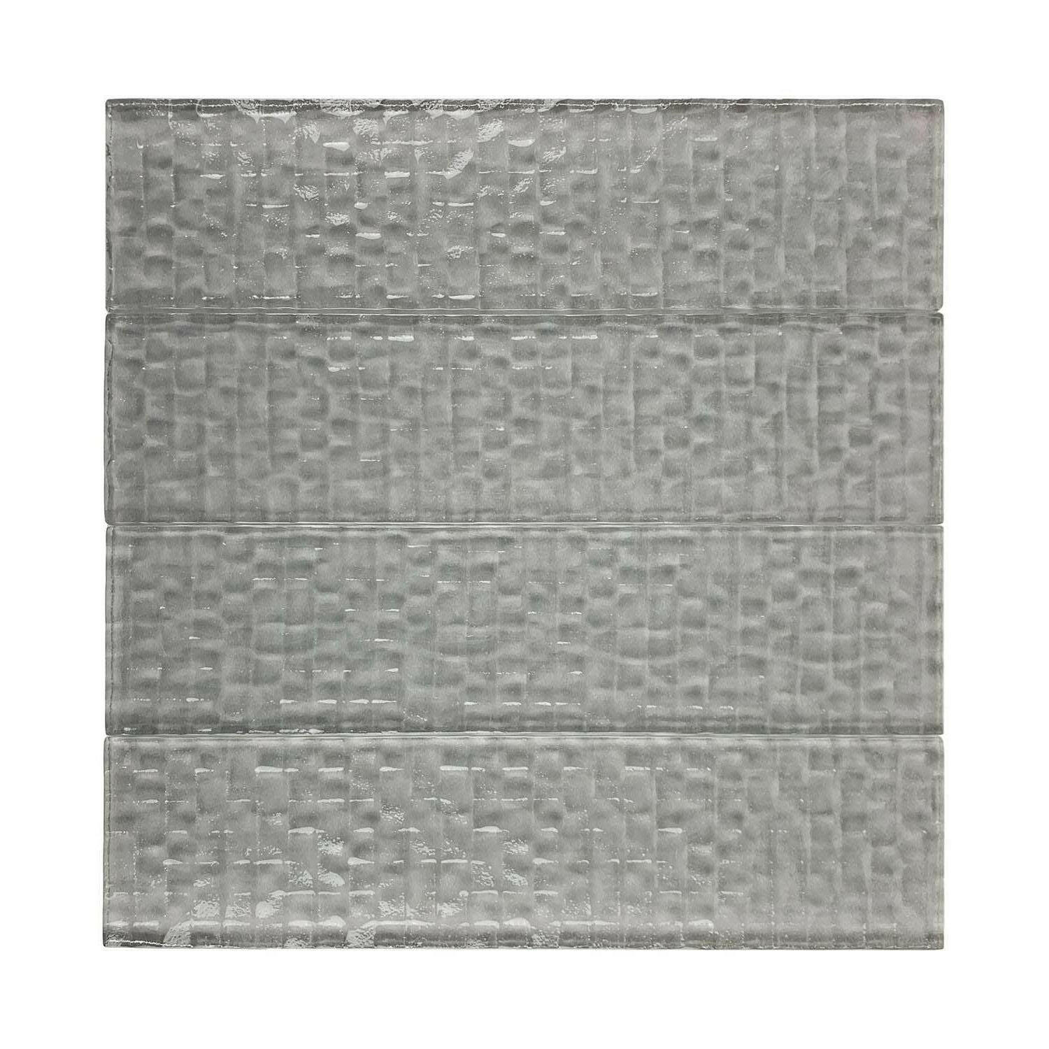 3x12 Gray Metro Cubes Glass Subway Tile 3x12 Gray Metro Cubes Glass Subway Tile - American Tile Depot