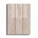 3x12 Lithos Bone Glossy Ceramic Tile - American Tile Depot