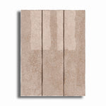3x12 Lithos Moka Glossy Ceramic Tile - American Tile Depot