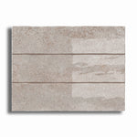3x12 Lithos Silver Glossy Ceramic Tile - American Tile Depot