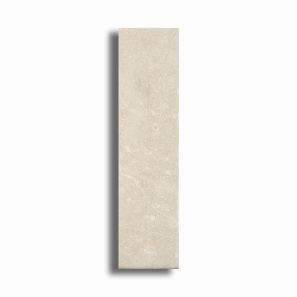 3x12 Lumina Avorio Bianco Glossy Stone Look Ceramic Tile - American Tile Depot