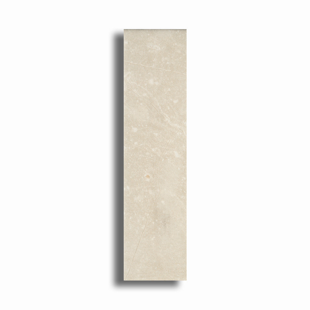 3x12 Lumina Avorio Bianco Glossy Stone Look Ceramic Tile - American Tile Depot