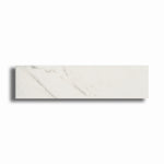 3x12 Lumina Bianco Matte Marble Look Ceramic Tile - American Tile Depot