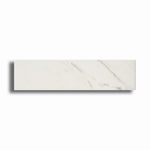 3x12 Lumina Bianco Matte Marble Look Ceramic Tile - American Tile Depot