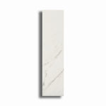 3x12 Lumina Bianco Matte Marble Look Ceramic Tile - American Tile Depot